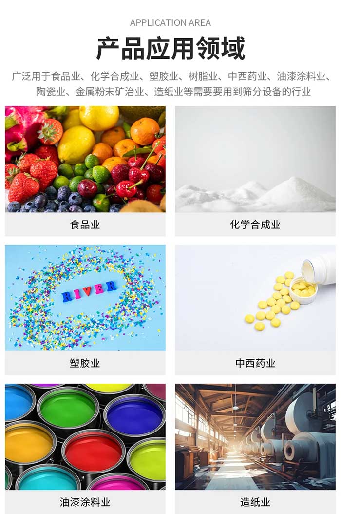 水平篩直線篩應(yīng)用領(lǐng)域