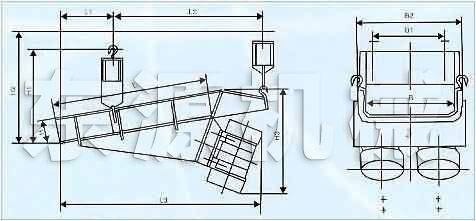 GZG電機振動給料機安裝示意圖